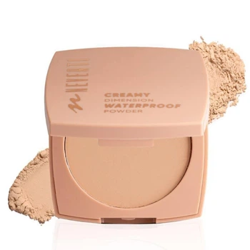 Пудра водостойкая для лица NEVERTI Creamy Waterproof Powder 10 г NP202 № 06 Medium Beige