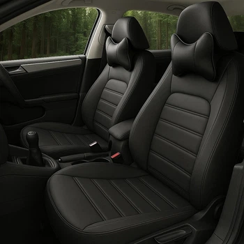 Авточехлы на Mitsubishi Lancer X Auto Style НЕО Х черные