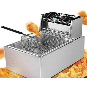 Фритюрница электрическая профессиональная Dotvix Electric Fryer D-803, 2800 Вт, 6 л