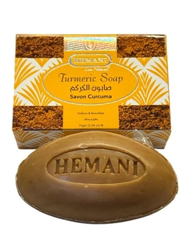 Мыло Hemani Turmeric Soap с Куркумой 75 грамм 1124