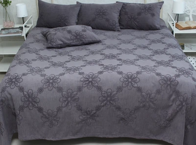 Покрывало Tag Tekstil Mystery grafit 160x240 см