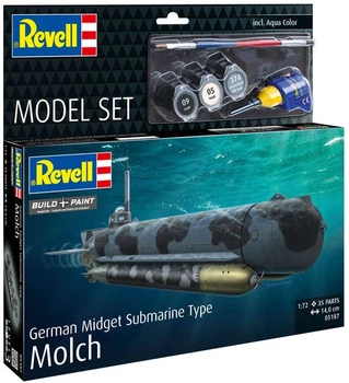 Набір моделей для складання Revell German Midget Submarine Type Newt 750192 (4009803565187)