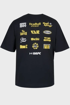 Чоловіча чорна футболка UA M GFB MULTI COLOR HWT SS Under Armour SM 6010362-001