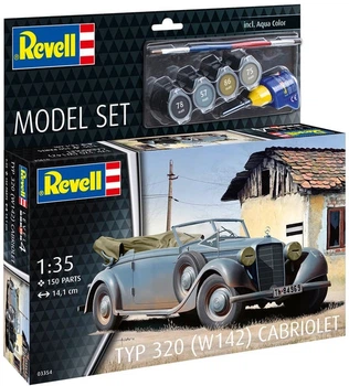 Модель для складання Revell Model Set Type 320 W142 Cabriolet 679407 (4009803633541)