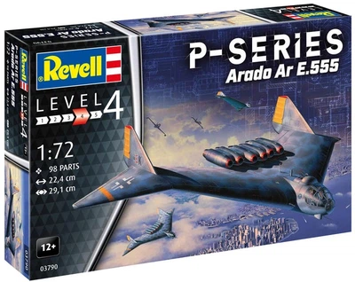 Модель для складання Revell P-Series Arado AR E.555 629645 (4009803037905)