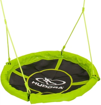 Huśtawka-bociane gniazdo Hudora 110 cm Zielona 1490032 (4005998768921)