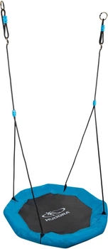 Huśtawka-bociane gniazdo Hudora Octagon 90 cm Niebieska 1490256 (4005998857823)