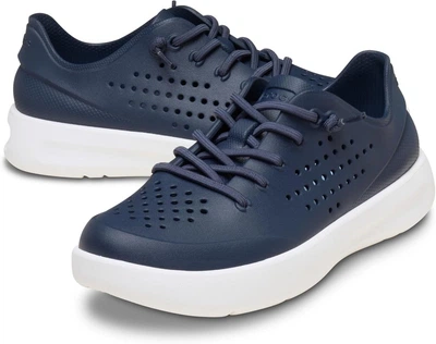 Чоловічі кросівки крокси Ємоушн Crocs InMotion LiteRide Pacer Navy/White (46-47, синій)