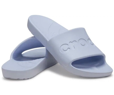 Жіночі шльопанці Слайди Блакитні Crocs Slide Sandal Dreamscape (38-39, блакитні)