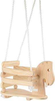 Drewniana huśtawka kubełkowa konik Small Foot 5410666 (4020972071903)