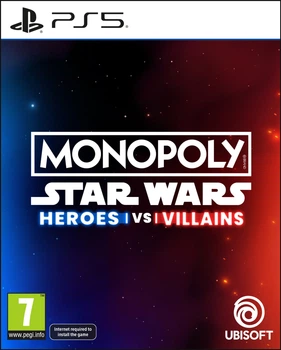 Гра MONOPOLY: Star Wars Heroes vs Villains для PS5 (Blu-ray диск)