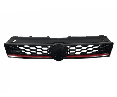 Решітка радіатора Volkswagen Polo 2009-2014 (VPOL-4)