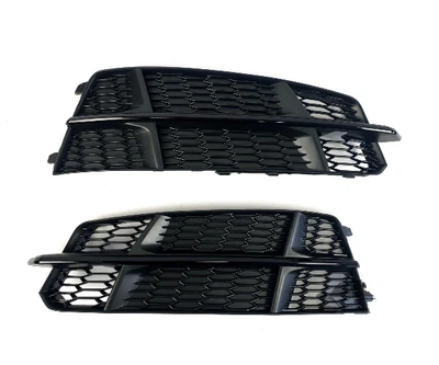 Грати бампера Audi A6 C7 2015-2018 (A6-S0164)