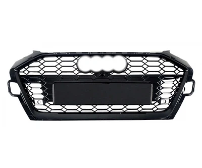 Решетка радиатора Audi A4 B9 2020-2023 (A4-RS211)