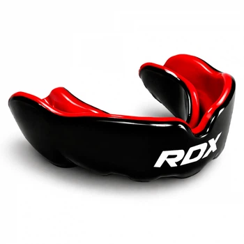 Дитяча Спортивна Капа RDX 3w Mouth Guard Чорно-Червоний Kids (GGS-3GRJ)