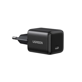 Мережевий зарядний пристрій UGREEN X512 20W USB-C GaN Fast Charger EU Black (UGR-55553)