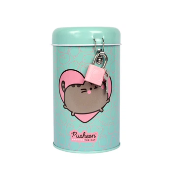 Скарбничка кругла Yes Pusheen металева 13 х 7,6 см (708579)
