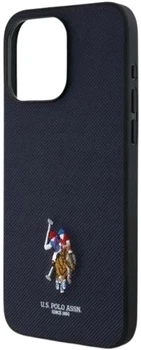 Панель U.S. Polo Embroidered DH Color USHCP15XPEMV для iPhone 15 Pro Max Navy (3666339386092)
