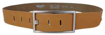 Ремень женский Vanzetti широкий 108 см 4 см кожа Бежевый