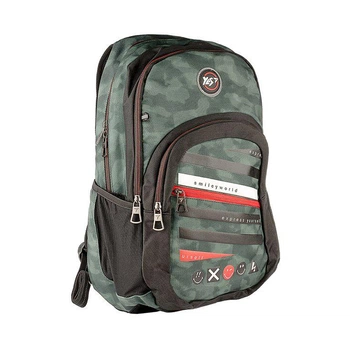 Рюкзак молодежный "Yes" /558285/ T-85 "Smiley World" Military boy (1/10)