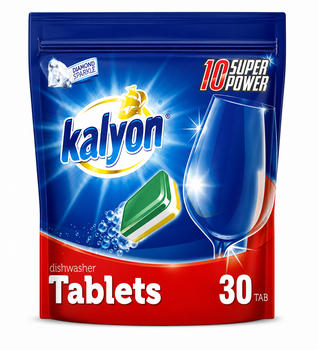Таблетки для посудомоечных машин KALYON 15х20 гр