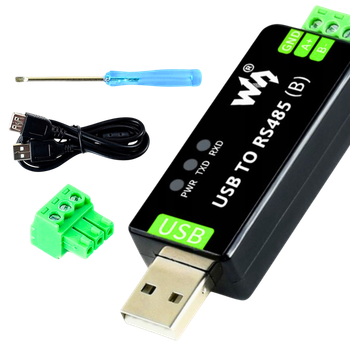 Конвертер USB - RS485, чіпсет CH343, Industrial, Waveshare 22456 45651