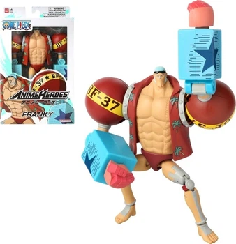 Фігурка анімаційного персонажа Bandai Anime Heroes One Piece Френкі (3296580369386)