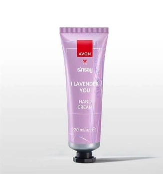 Крем для рук Avon Sinsay з ароматом лаванди 30 мл