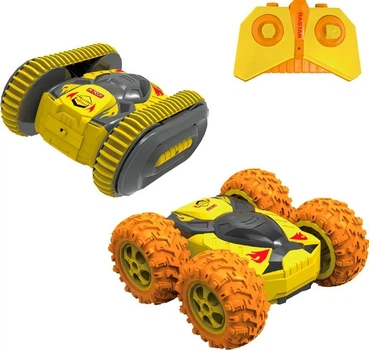 Samochód zdalnie sterowany Rastar Stunt Car 1:18 Żółty 19030R (6930751316560)