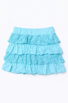 Спідниця Bershka 1041-187 бірюзовий M