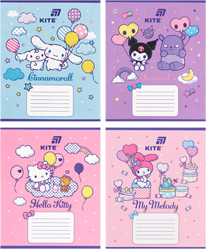 Набор тетрадей Kite Hello Kitty MIX 12 листов в косую линию 5 шт (HK26-235-2/5)
