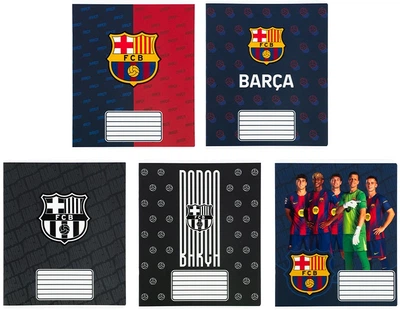 Набор тетрадей Kite FC Barcelona 18 листов в линию 10 шт (BC26-237/10)
