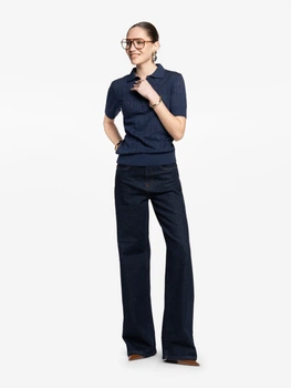 Джинси жіночі темно-сині широкі екстрадовгі Arber Jeans W-DJ-1 50 синій (W16.04.09.610)