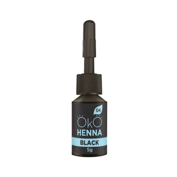 OkO LASH&BROW Хна для брів Power Powder 04 Black 5 г