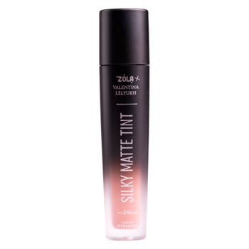ZOLA x Valentina Lelyukh Рідкі тіні для повік Silky Matte Tint 07 Smoky Orchid
