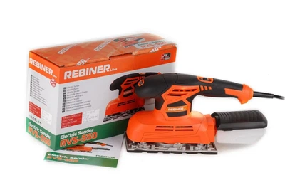 Вибрационная шлифмашина Rebiner RVS-550 550 Вт для дерева