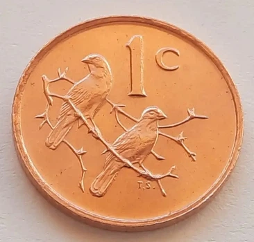 Монета ПАР 1 цент 1970