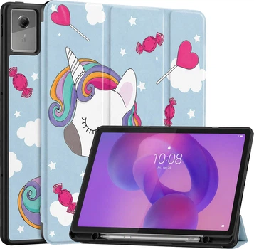 Чехол для планшета BeCover Flexible TPU Mate для Lenovo Idea Tab/K11 (2nd Gen) TB336/Xiaoxin Pad (2025) 11" с креплением для стилуса Unicorn (BC_715638)