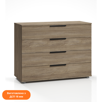 Комод Лира 110 Orange-Line 1100x450x840 Дуб урбан кофейный