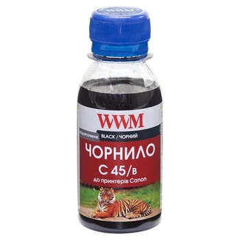 Чорнило WWM Canon CLI-451B, Black, 100 мл, водорозчинне (C45/B-2)