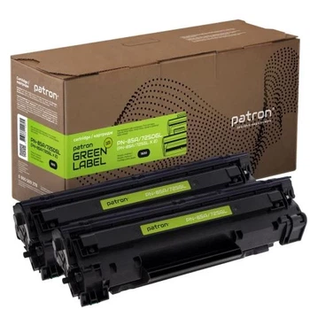 Картридж Canon 725, Black, Patron Green, Dual Pack (PN-85A/725DGL)