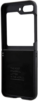 Панель BMW Leather Carbon BMHCZF522NBCK для Samsung Z Flip5 F731 Black (3666339174071)