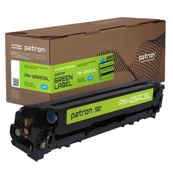 Картридж HP 125A (CB541A), Cyan, Patron Green (PN-125ACGL)