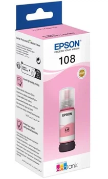 Чорнило Epson 108, Light Magenta, 70 мл (C13T09C64A)