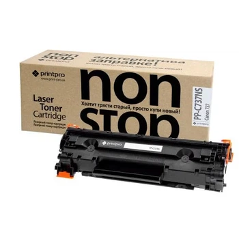 Картридж Canon 737, Black, PrintPro "Non Stop" (PP-C737NS)