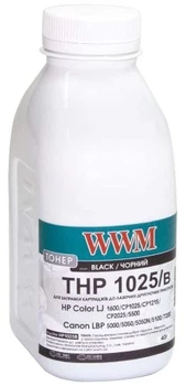 Тонер HP CLJ CP1025, M175/275, Canon LBP-7010K/7018K, Black, 40 г, WWM (HP1025B)