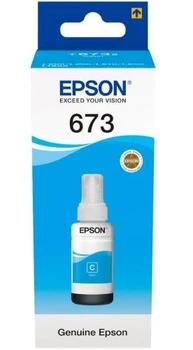 Чернила Epson 673, Cyan, 70 мл (C13T67324A)