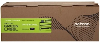 Картридж HP 216A (W2410A), Black, Patron Green (PN-216AKGL)