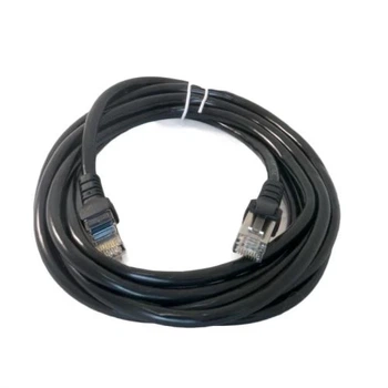 Патч-корд 3 м, FTP, Black, Extradigital, Cat.6a, CCA, PVC (KBP1866)