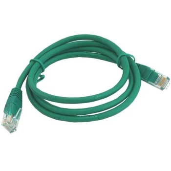 Патч-корд 1 м, UTP, Green, Cablexpert, Cat.5e, CCA, PVC (PP12-1M/G)